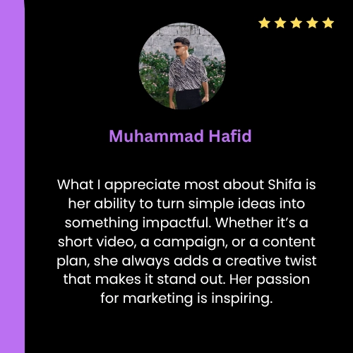 testimonials of the best digital marketing analyst in kuwait