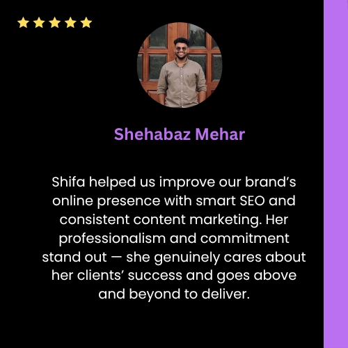 testimonials of the best digital marketing analyst in kuwait